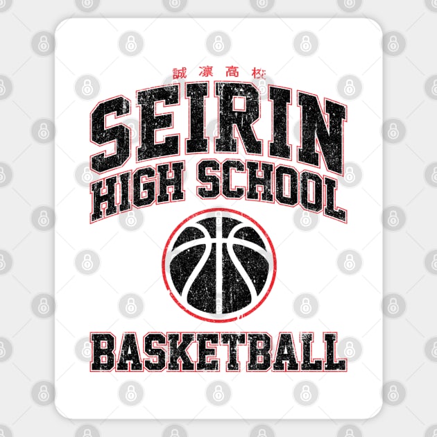 Seirin High School Basketball (Variant) Magnet by huckblade